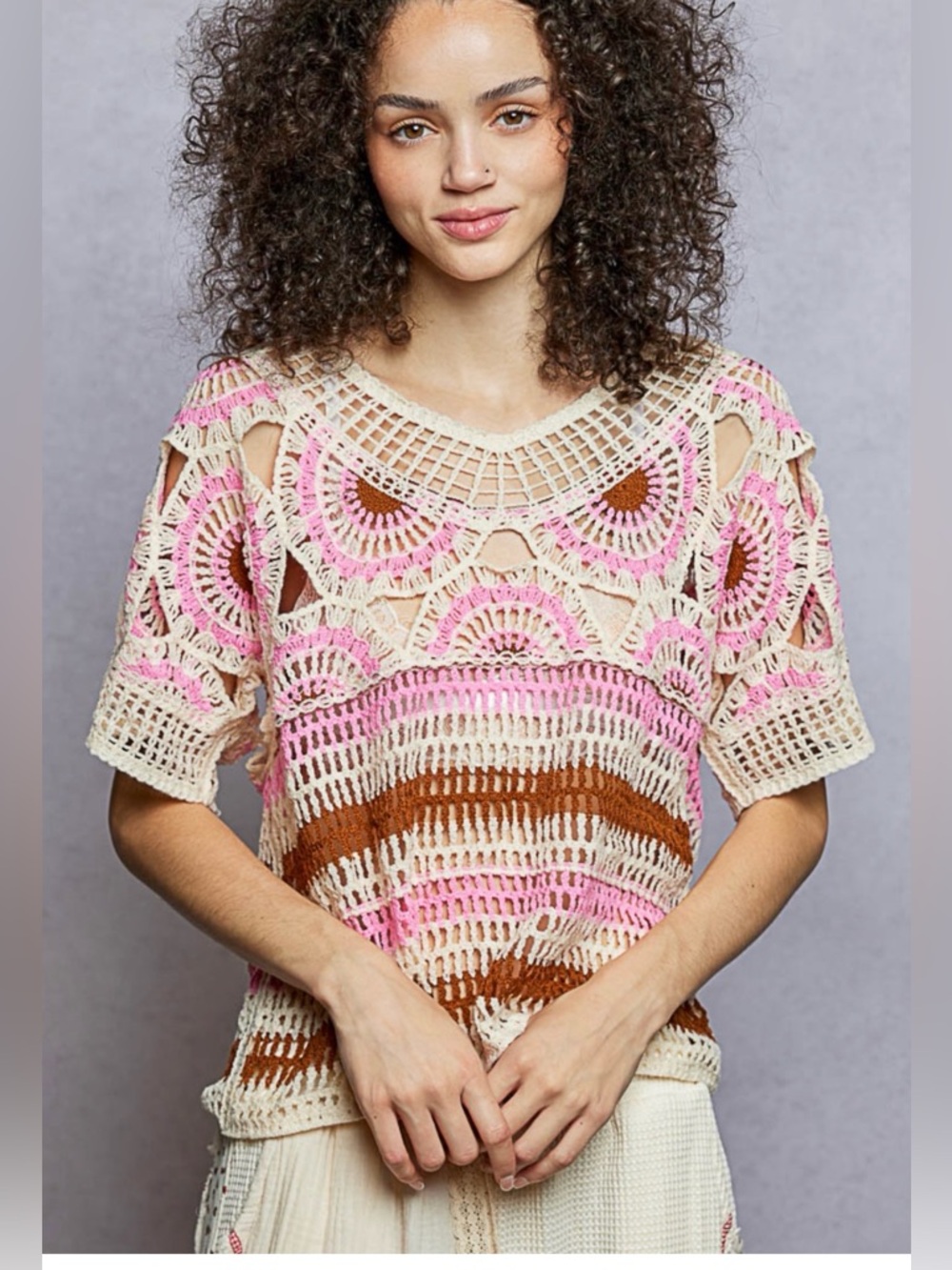New POL crochet as top one size beautiful